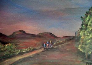 "Miniatures - Karoo Sunset 1"