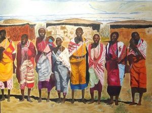 "Mamma Africa Triptych 3 of 3"