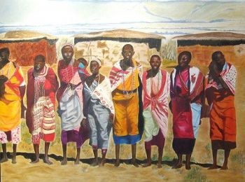"Mamma Africa Triptych 3 of 3"