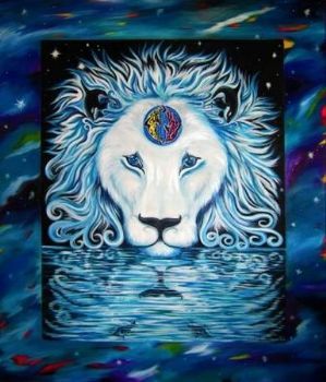 "White Lion and Marine Mammals"