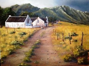 "Cape Dutch Country Path"