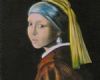 "girl with pearl earring vermeer copy"