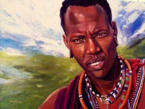 "Masaai Warrior"