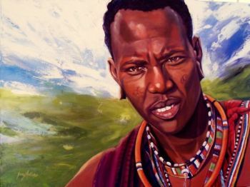"Masaai Warrior"