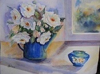 "Jug of Roses"