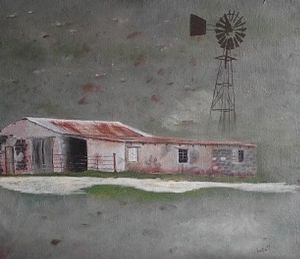 "House with Windmill"