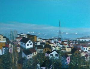 "View of Paris from Meudon"