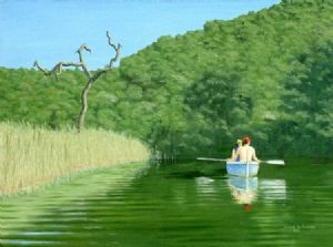 "African River Boat"