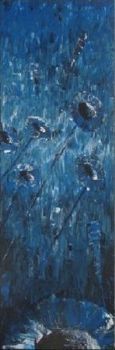 "Blue Sunflower"