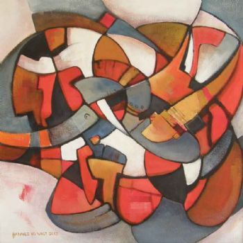 "Composition in Red"