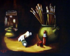 "Oil Painting Materials"