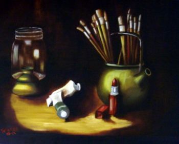 "Oil Painting Materials"