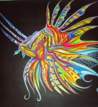 "Psychadelic lionfish"