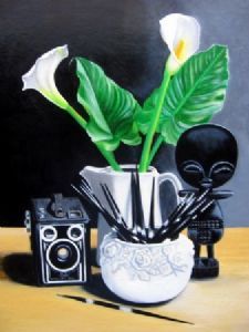 "Still Life - Arum Lilies"