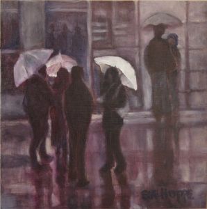 "Rainy night in Istanbul"