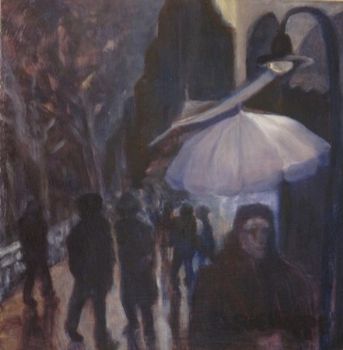 "Rainy night in Istanbul 2"