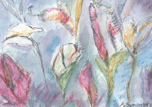 "Lilies in Pink"