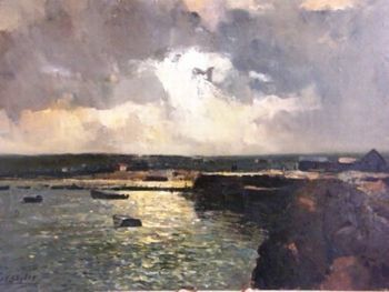 "Moored Boats at Quayside "