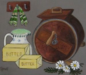 "Butter on Grey"