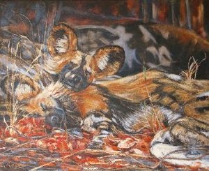 "Painted dogs"