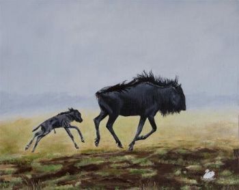 "Blue Wildebeest 3"