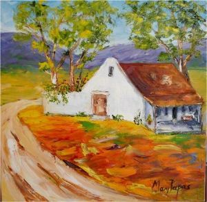 "Farmhouse with Path"