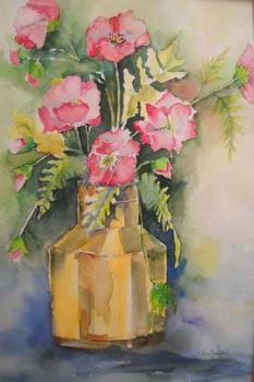 "Poppies in Copper"