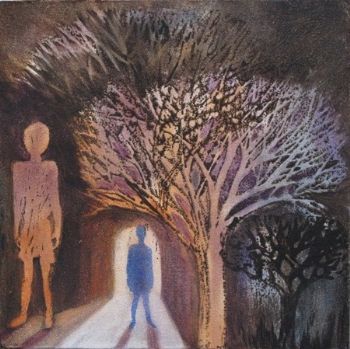 "Emerging from the shadows 8b"