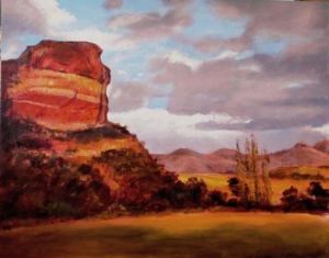 "Evening, Face Rock, Clarens"