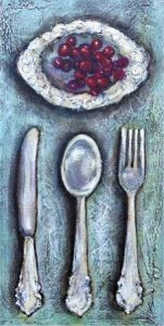 "Vintage Collection-Cherries&Spoons"