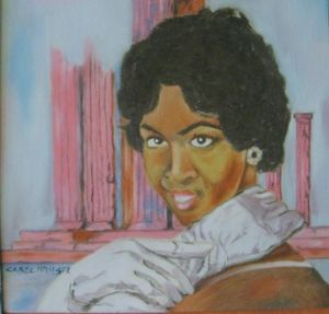 "Face in Pastell"
