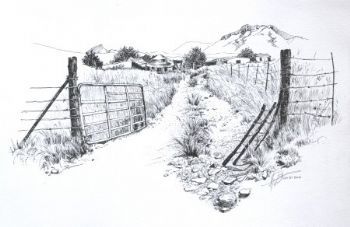 "Old Homestead on the way to Verlorenkloo"