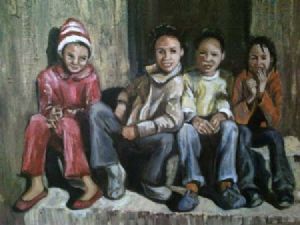 "4 Kindertjies / 4 Children"