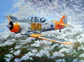 "SAAF, AT-BC Harvard IIA."