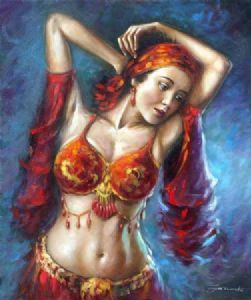 "Gypsy Queen Dancer"