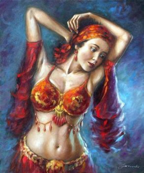 "Gypsy Queen Dancer"