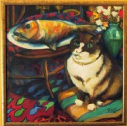 Mog with Fish