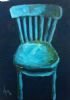 "Kitchen Turquoise Chair"