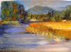 "River with Reeds"