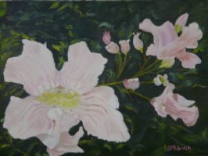 "Pale Pink Flowers"