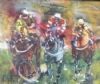 "Horse Painting Racing"