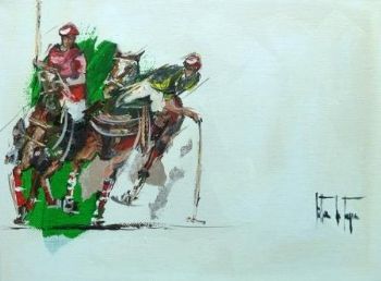 "Horse Sport Green 2"
