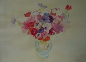 "Bowl of Anemones"