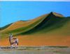 "Namibian Solitude - Lone Gemsbok"