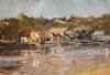 "Port Alfred Pumping Prawns on Thekowie River"