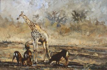 "Sable and Giraffe"