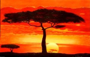"Sunset Savanna"