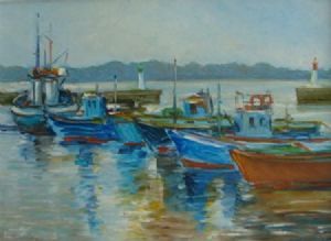 "Reflections at Kalk Bay "