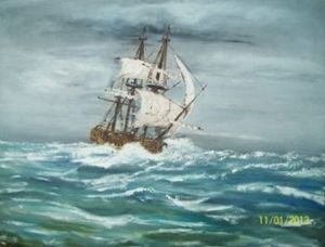 "Historical Tall Ship"