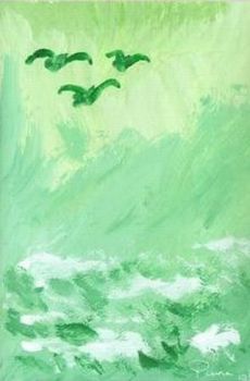 "Green Seascape"
